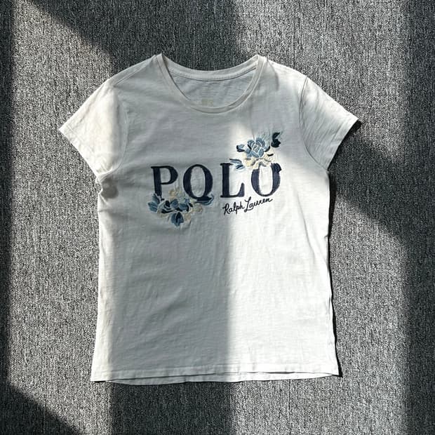 폴로 랄프로렌 블룸 로고 반팔티셔츠