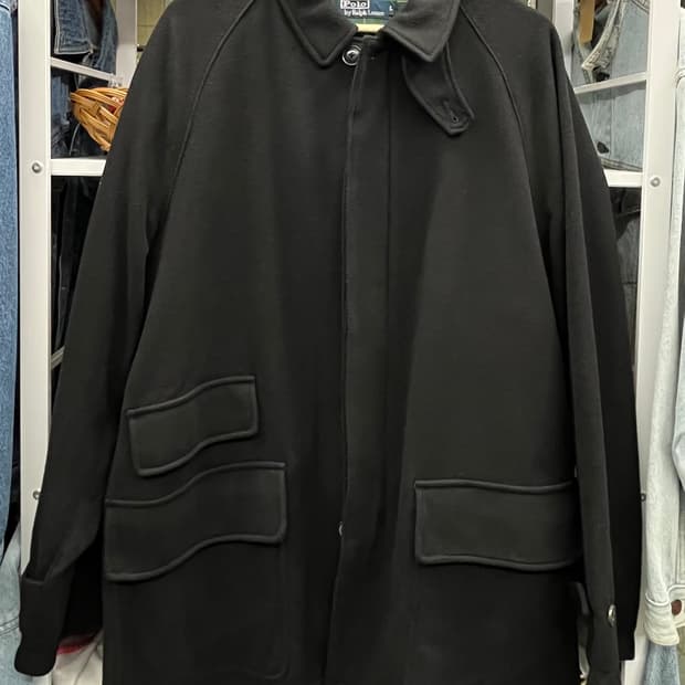 00s 폴로 랄프로렌 블랙 코트