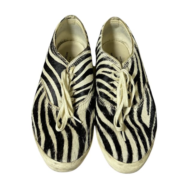 2010’s 꼼데가르송 옴므플러스 제브라 헤어 슈즈