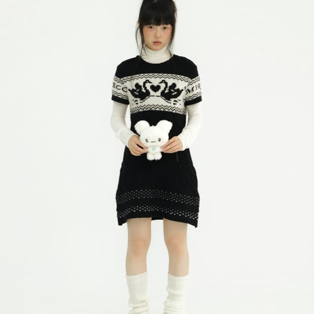 Mireco MIRE NORDIC KNIT OPS 미레코