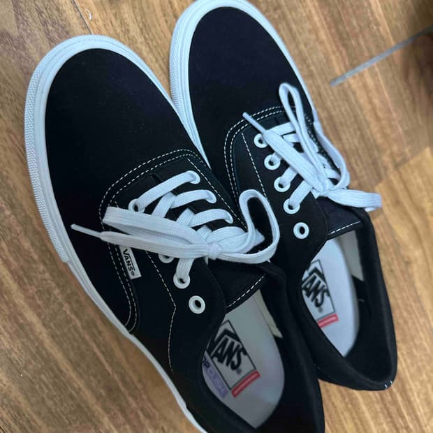 290 반스 에라 스케이트보드 라인 블랙