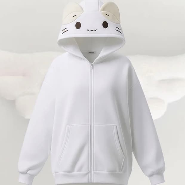 마슈마로 후드집업