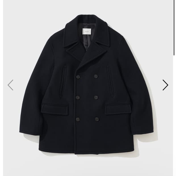 셔터 FM FELT PEA COAT (NAVY) S
