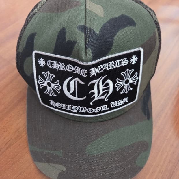 크롬하츠 카모 매쉬캡