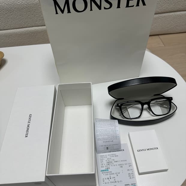 젠틀몬스터 진 zin 택포 (새상품 실착0회)