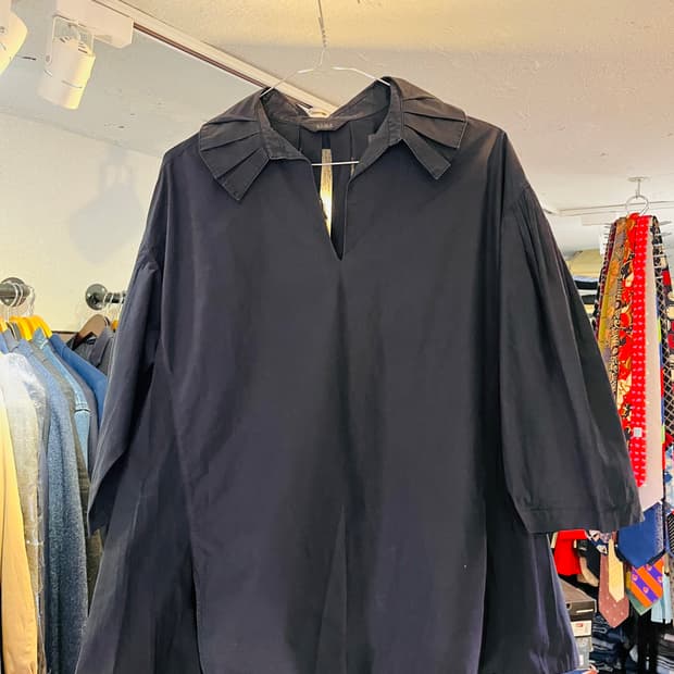 타임 코튼 블라우스 (이탈리아 원단)