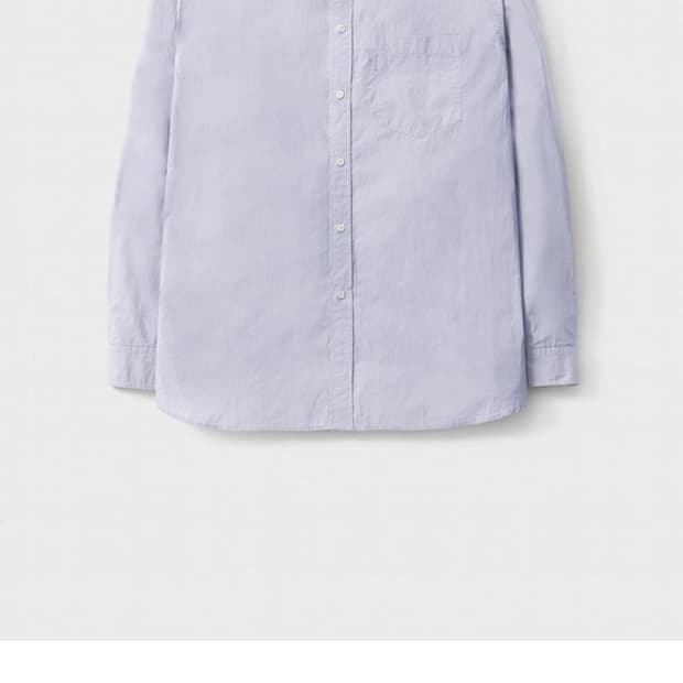 포터리 오가닉 코튼 컴포트 셔츠 Linen Flower(Light) 2