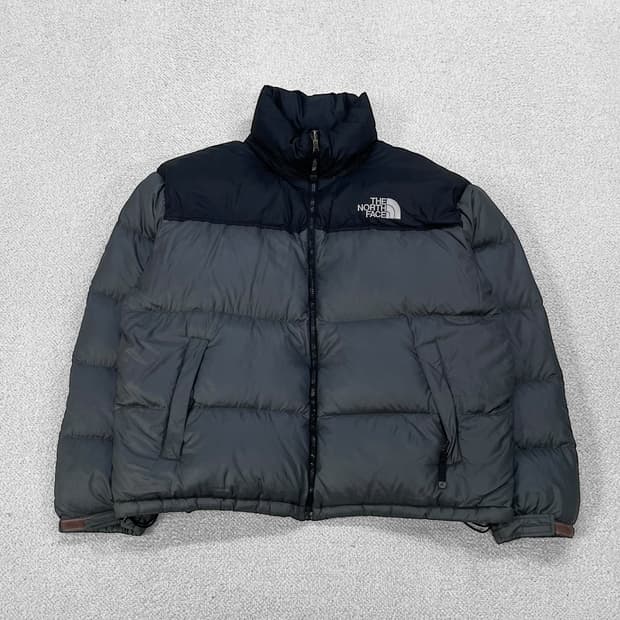 노스페이스 og 700 눕시 패딩 그레이
