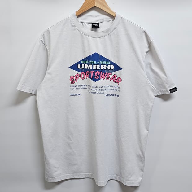 엄브로 24FW 반팔티셔츠 95 오버핏