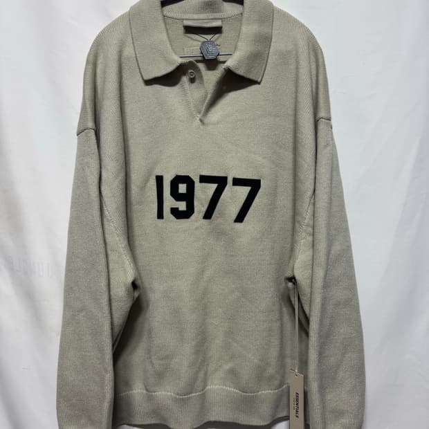 XL (새상품)피어오브갓 에센셜 1977 폴로 니트