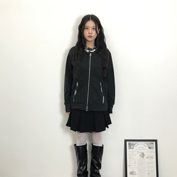 Gu Cotton Zip Up Hoodies