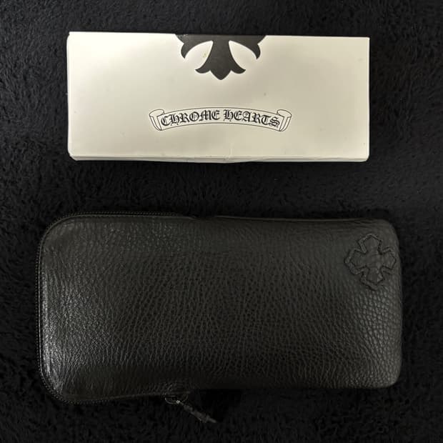 크롬하츠 안경 케이스 레더 정품