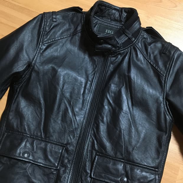 히스테릭 글래머 가죽자켓