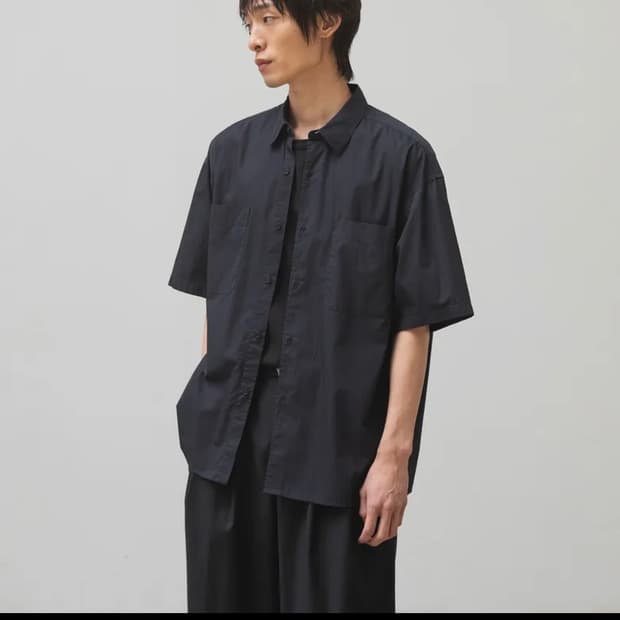 어나더오피스 Writer Shirt (Sumi)