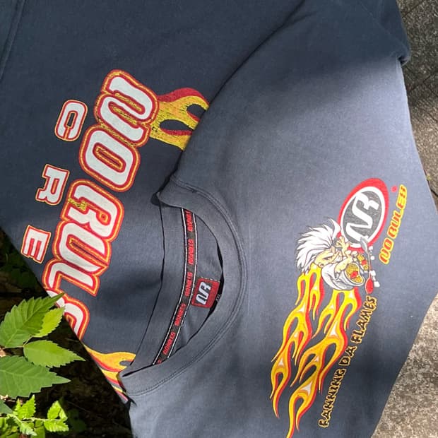 Vintage No Rules Skate Fading Shrit