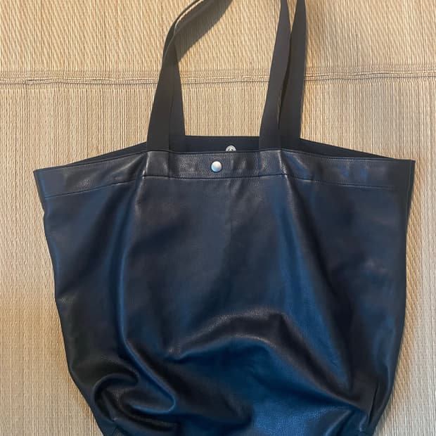 Margaret howell 가죽 토트백