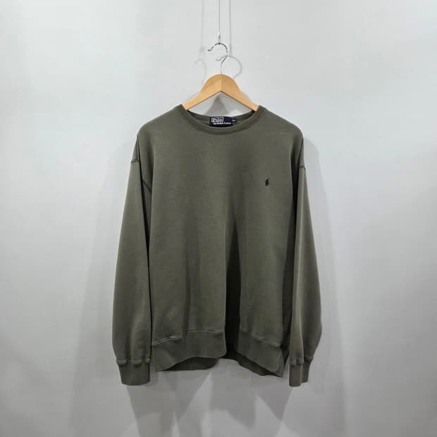 폴로랄프로렌 기모 스웻셔츠 100