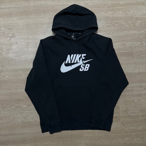 나이키 SB 빅로고 기모 후드티 [블랙] L/100