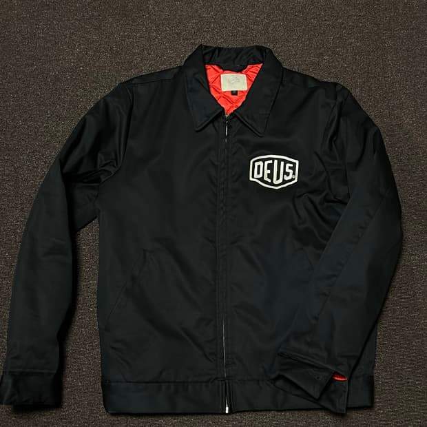 데우스 엑스 마키나 클래식 워크웨어 자켓 2.0 블랙. M