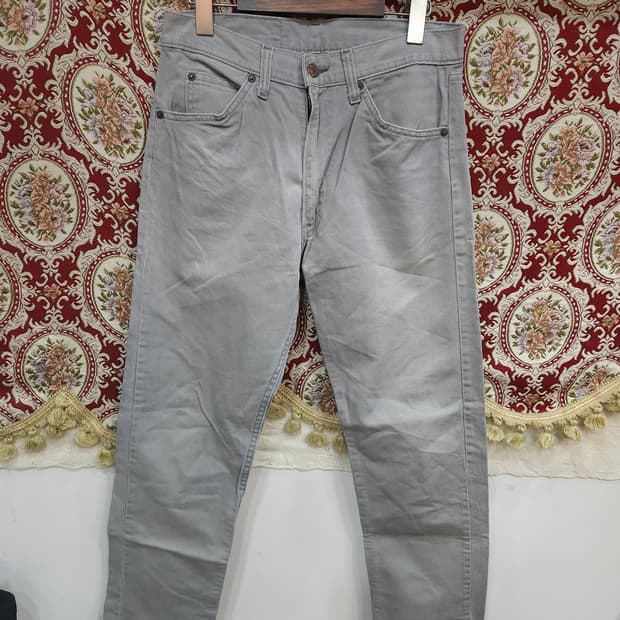 리바이스 80s 505-1055 그레이 데님팬츠 usa

