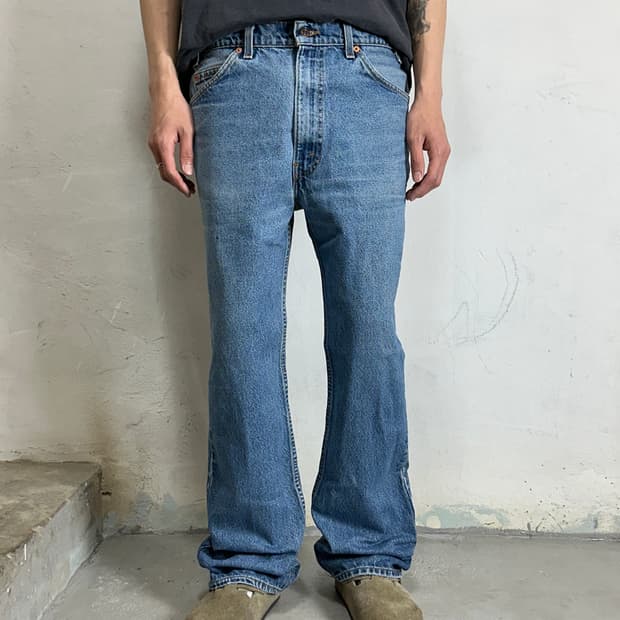 90's USA 빈티지 리바이스 517 오렌지탭 부츠컷