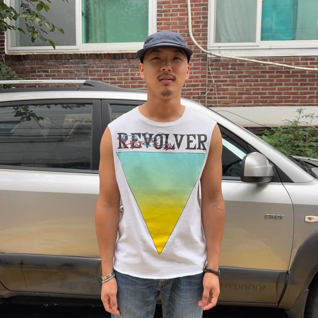 REVOLVER cutting sleeveless
