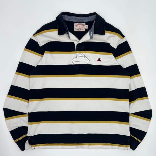 브룩스 브라더스 럭비 PK 긴팔 티셔츠