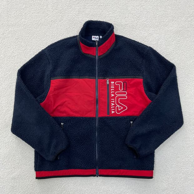 M 휠라 팝콘 보아 플리스 자켓 0305M