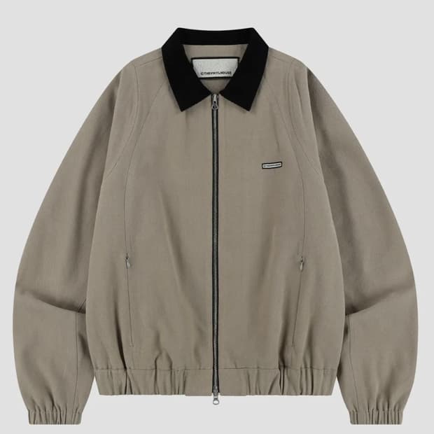 더바이닐하우스 블루종 자켓 샌드 스몰