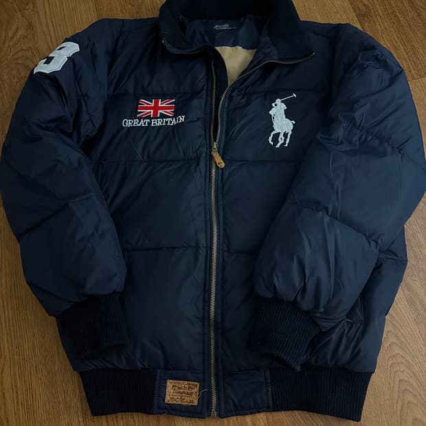 폴로 빅포니 브리튼 패딩