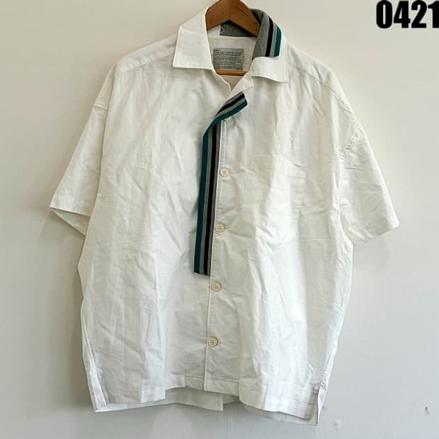 kolor 특유의 디테일이 살아있는 반팔 셔츠 L 0421