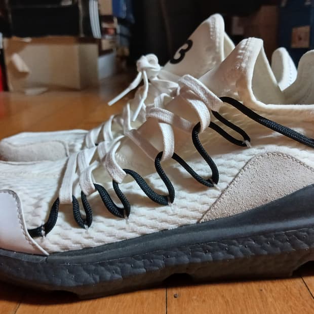 Y-3 X 아디다스 하이탑 스니커즈