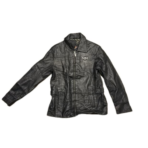 Hard rock cafe 가죽자켓