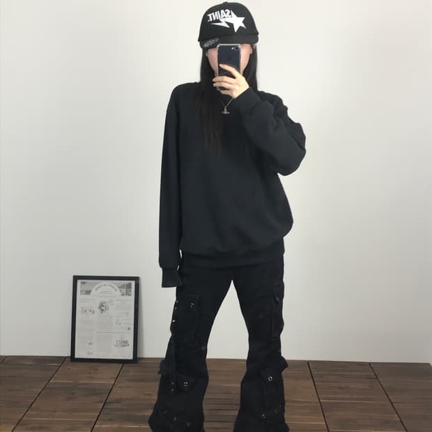 Ball Black Crewneck Sweatshirt