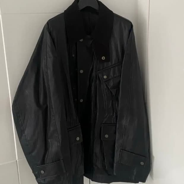 쿠어 카본코팅 멀티포켓 헌팅자켓 블랙 m