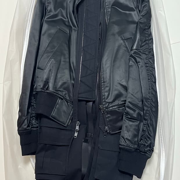 준지 18fw 낙하산 자켓