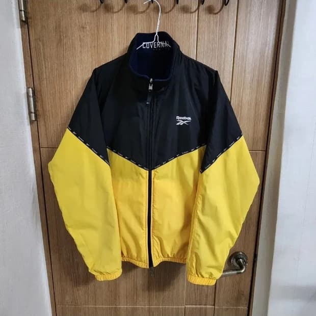 (M)리복 커버낫 콜라보 리버시블 플리스 바람막이 자켓