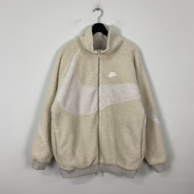 나이키 빅스우시 리버시블 쉐르파 플리스 자켓 L