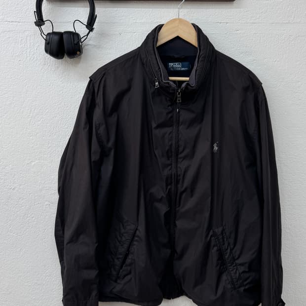 폴로 블루종 자켓