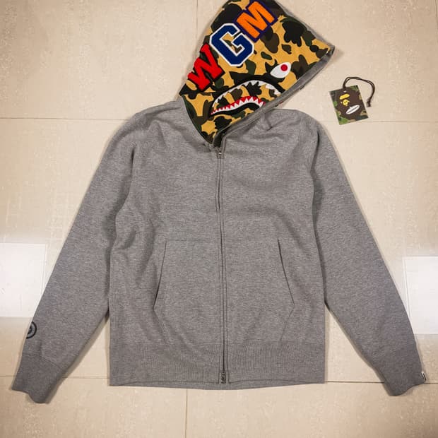 (L) Bape 베이프 샤크 풀 후드집업