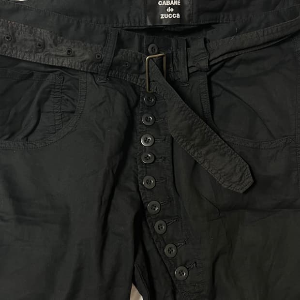 카반드주카 버튼 팬츠