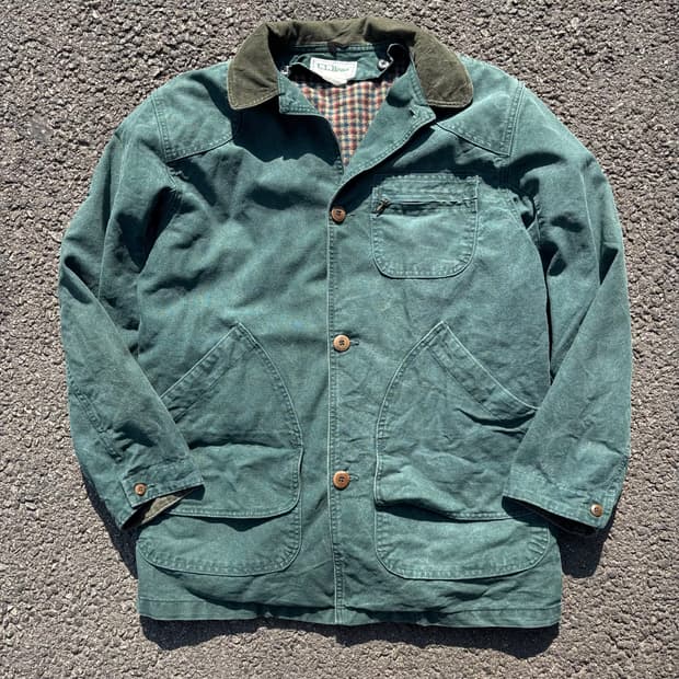 90년대 엘엘빈 헌팅 자켓