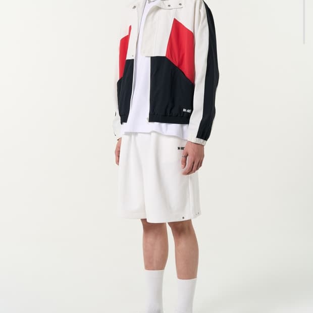 널디 크롭 바람막이 자켓 남자95