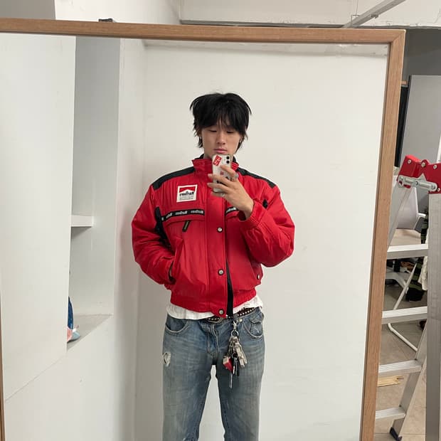 야마하x말보로 레이싱 봄버 자켓