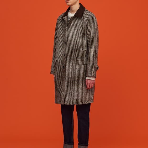 정가 899000원) [95] 빈폴 남성 해리스 트위드 발마칸 코트