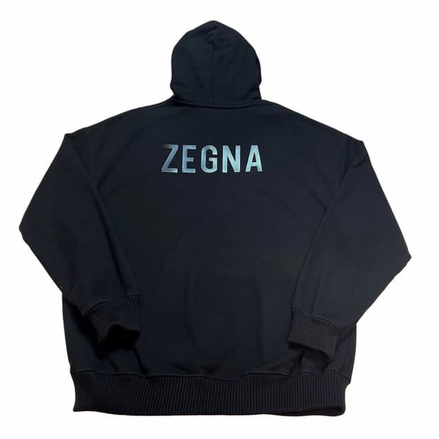 fear of  god * zegna 콜라보 빅로고 후드티