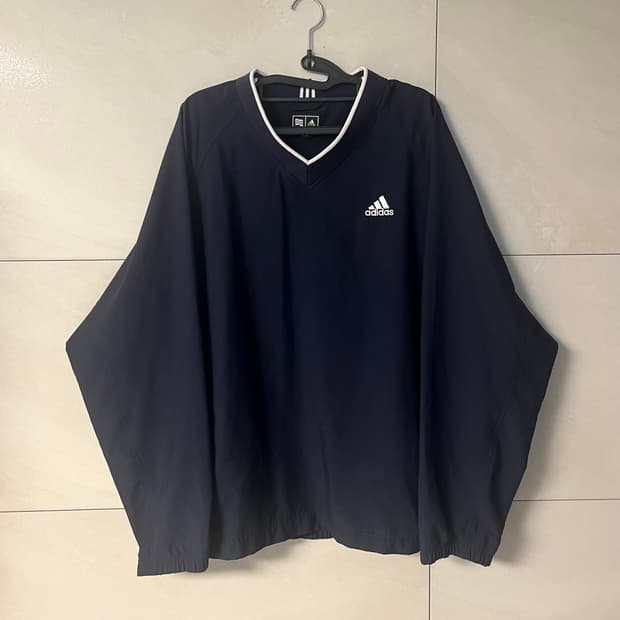 아디다스 골프웨어 바람막이 웜업 네이비 (L)