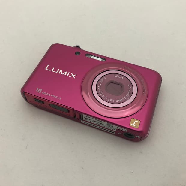 (미품, 박스셋) 파나소닉 루믹스 (Lumix) FH7 핑크 카메라