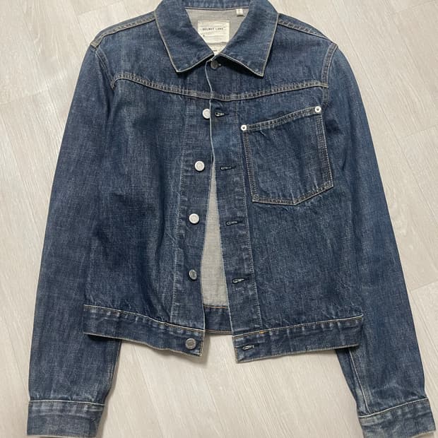 헬무트랭 클래식 데님 자켓