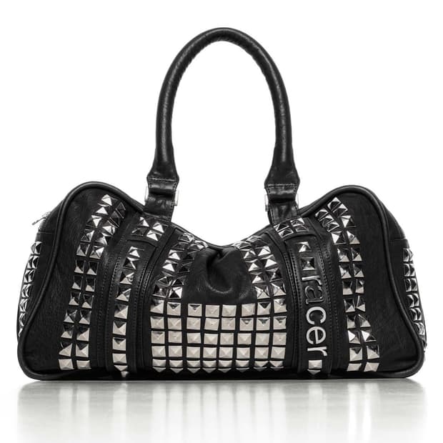 racerworldwide Studded Leather Bag